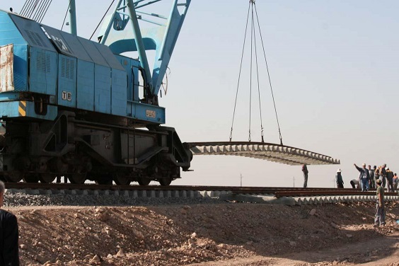48 درصد فولاد ریل راه‌آهن دنیا در چین تولید می‌شود