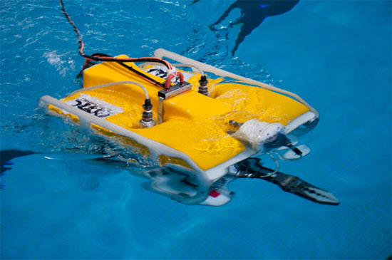خدمات رباتهای زیردریایی در صنایع دریایی