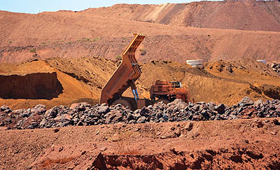 ظرفیت تولید سنگ آهن ایران رو به افزایش