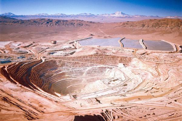 کاهش 7.8 درصدی تولید مس معدن اسکوندیدای شیلی در سال 2017