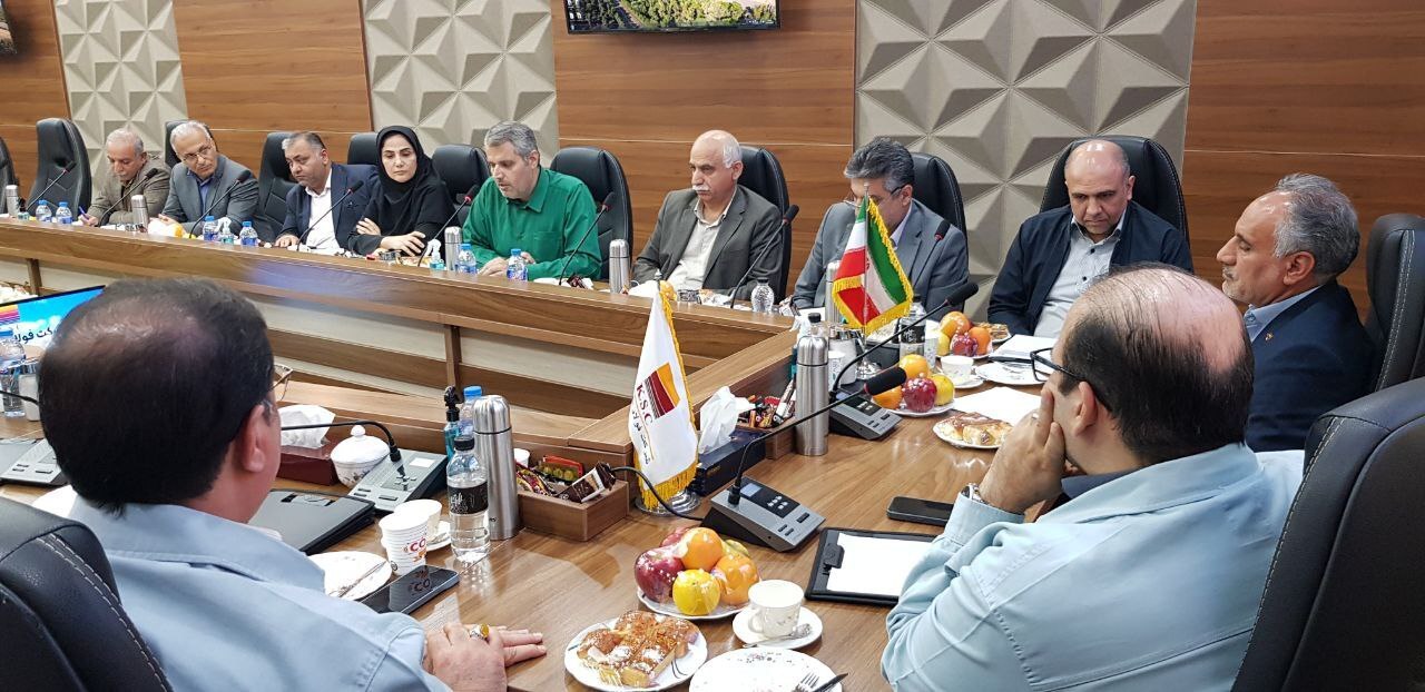 نشست مدیرعامل برق منطقه‌ای استان با مدیرعامل شرکت فولاد خوزستان انجام شد
