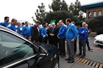 وزیر صمت از کارخانه ایران خودرو دیزل بازدید کرد